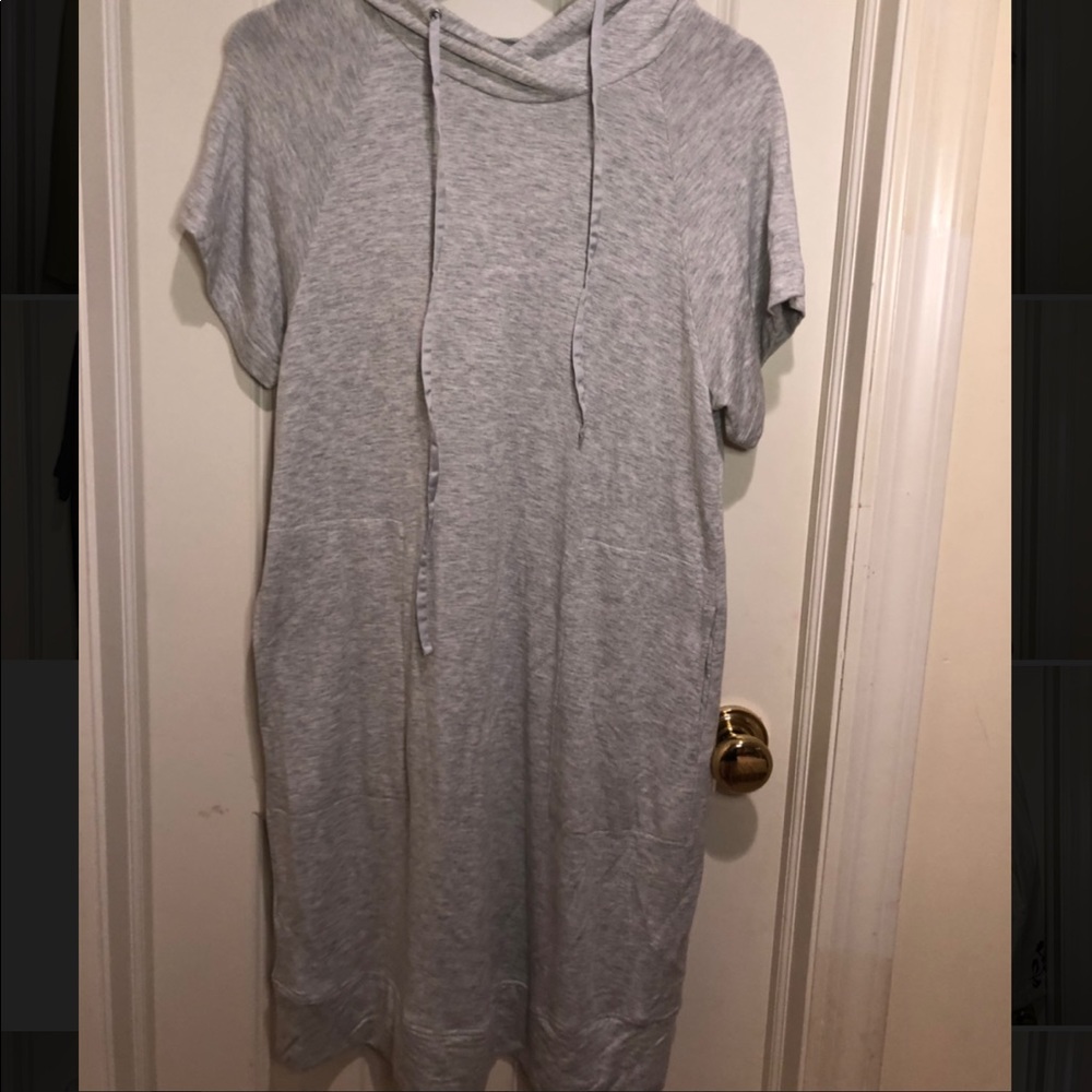 Lou and Grey supersoft dress XS with hoodie